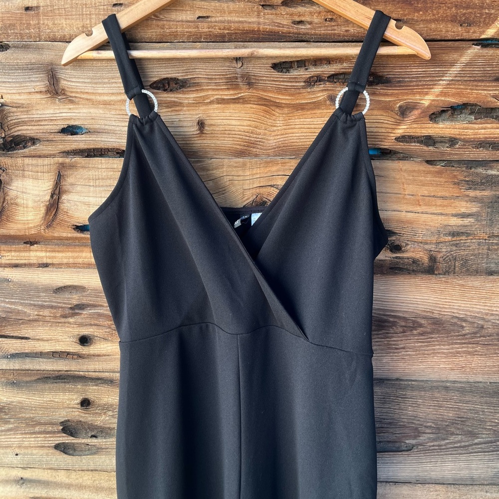 H&M | Divided Elegant Black Women's Romper Jumpsuit L - Picture 2 of 6